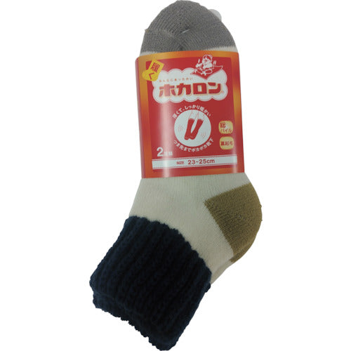 Renfro Women's Hokalon, Full Pile Acrylic Switching, Off-White (2 Pairs) HKCLD16TP91 1 Bundle