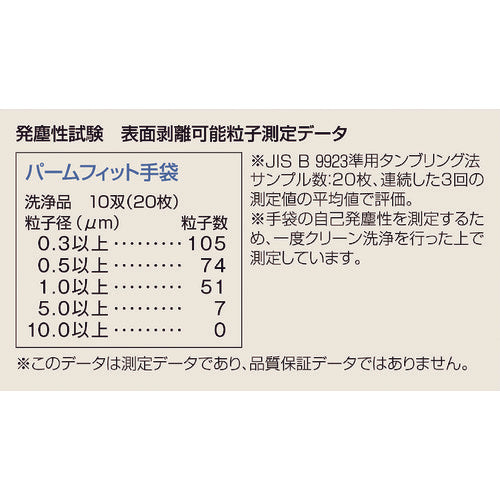 ＳＨＯＷＡ　ウレタン背抜き手袋　Ｂ０５００　まとめ買い　簡易包装パームフィット手袋１０双入　ブルー　Ｌサイズ　B0500-LBL10P　1 袋