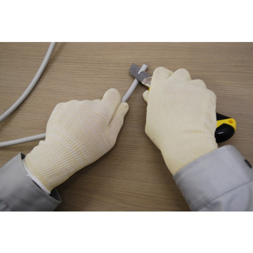 SHOWA Cut-Resistant Gloves No. 521 Chemister Wire Fit Yellow XL Size NO521-XL 1 Pair