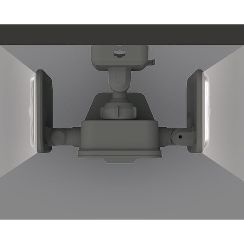 RITEX 6.5W x 2 Free Arm LED Hybrid Solar Light S-HB250 1 unit