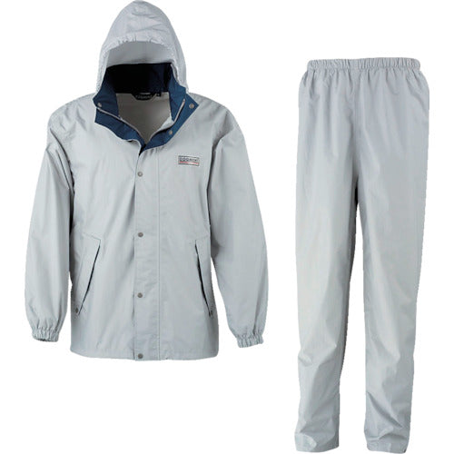 카지 메이크 엔트란트 레인 슈트 2 실버 4L 7250-71-4L 1 착용