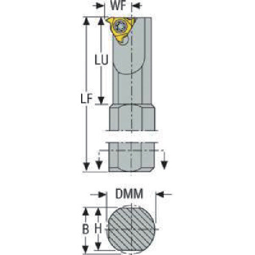 セコ　旋削　ねじ切り用ホルダー　SNL0016M16　1 個