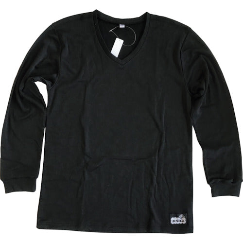 Renfro Hokalon Underwear, Men's, V-neck, Long Sleeve, Fleece Lining, Stretch, HKCMD51TPLL18, 1 Piece