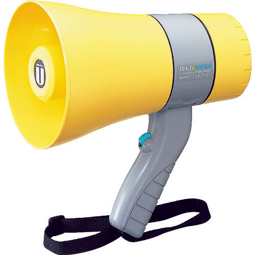 Unipex Waterproof Megaphone 6W with Whistle TR-215WA 1 unit