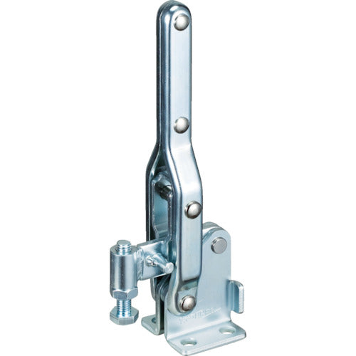 Super Downward Presser Toggle Clamp (Vertical Handle Type) Total Length: 237mm Clamping Force: 4kN Flange Base TDB44F 1 pc