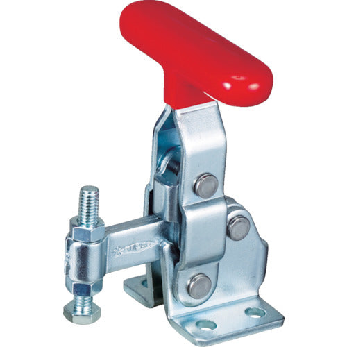 Super Downward Presser Toggle Clamp (Vertical Handle Type) Total Length: 89mm Clamping Force: 1kN Flange Base TDP40F 1 pc