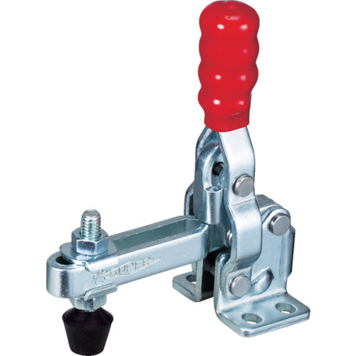 Super Downward Presser Toggle Clamp (Vertical Handle Type) Total Length: 100mm Clamping Force: 0.91kN Flange Base TDV250FL 1 pc