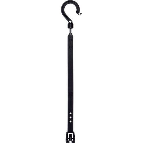 NICHIDO Multi-purpose Hooker 300mm with Round Hook [Black] BH-300SH-BK 1 piece