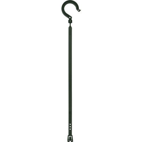 NICHIDO Multipurpose Hook 500mm with Single Pipe Hook [Olive Green] BH-500LH-OG 1 piece