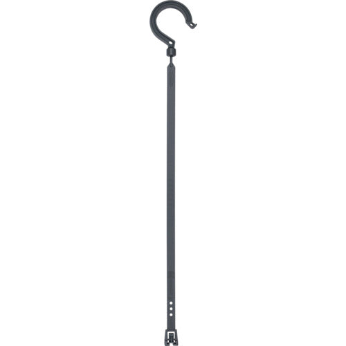 NICHIDO Multi-purpose Hook 500mm with Single Pipe Hook [Gray] BH-500LH-GY 1 piece
