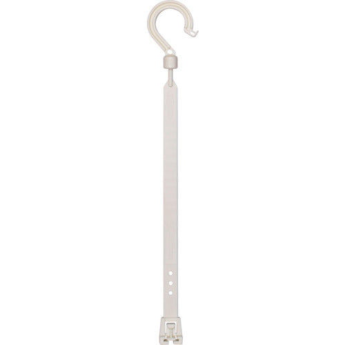 NICHIDO Multi-purpose Hook 300mm with Round Hook [White] BH-300SH-WH 1 piece