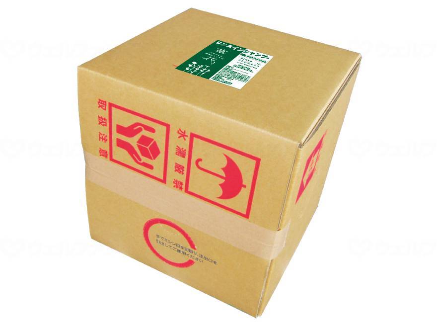 Kusanoha Cosmetics Rinse-in Shampoo, Flowers, Box, 5 liters