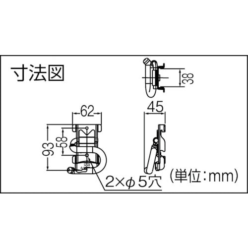 ＳＵＧＡＴＳＵＮＥ　【売切廃番】（１３００１９５８１）７９ＴＩ−ＬＨＨフック※在庫限り　79TI-LHH　1 個