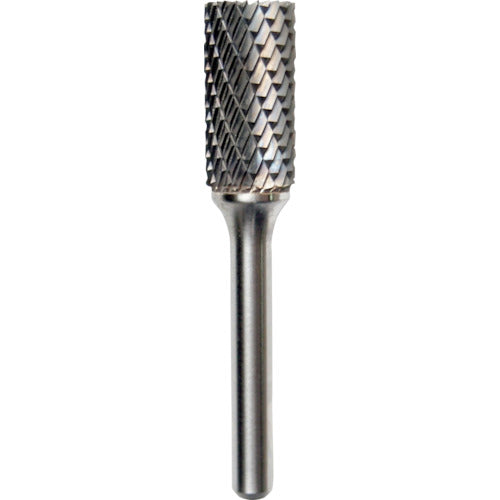 NRS Carbide Bur, Cylindrical Blade D-Cut, Blade Diameter 12 x Blade Length 25 x Shaft Diameter 6 x Shaft Length 45, Brazed, TCBT1702D-1, 1 pc