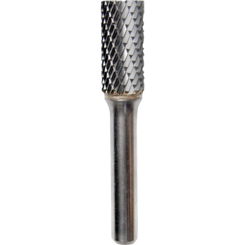 NRS Carbide Bur, Cylindrical Blade D-Cut, Blade Diameter 12 x Blade Length 25 x Shaft Diameter 8 x Shaft Length 45, Brazed, TCBT1702D-1-8, 1 pc