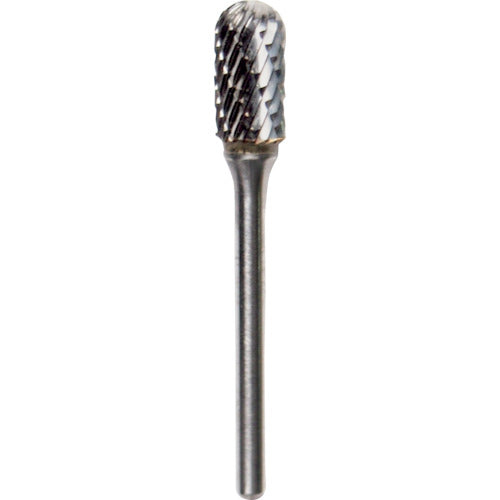 NRS Carbide Bur, Bullet D Cut, Blade Diameter 6 x Blade Length 13 x Shaft Diameter 3 x Shaft Length 32, Brazed, TCBT3240D, 1 pc