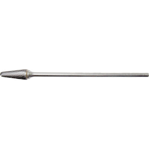 ＮＲＳ　超硬バー　テーパーｄカット　刃径１２×刃長３２×軸径６×軸長１４８　ロー付　TCBT4700DXL　1 本