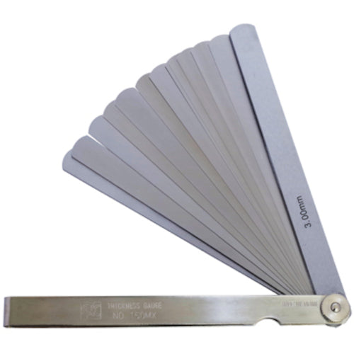 SK Gap Gauge Thickness Gauge 150MX 150mm 13 pieces Thickness 0.03-3.00mm 150MX 1 piece