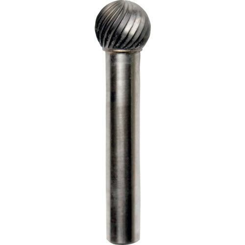 ＮＲＳ　超硬バー　球ｓカット　刃径１２×刃長１１．５×軸径８×軸長４３．５　ロー付　TCBT7700-8　1 本