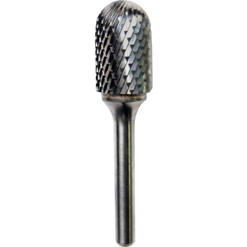 ＮＲＳ　超硬バー　砲弾ｄ−ｍａｘカット　刃径１６×刃長２５×軸径６×軸長４５　ロー付　TCBTDX380-6　1 本