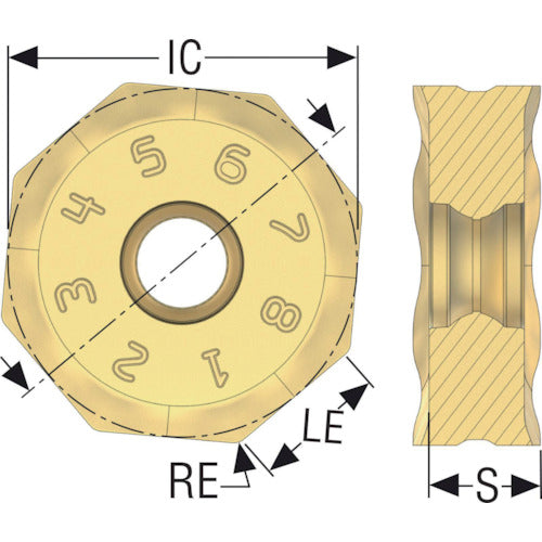SECO Milling Double Octomill Insert ONMU0905 MK2050 ONMU090510ANTN-M12 10 pieces
