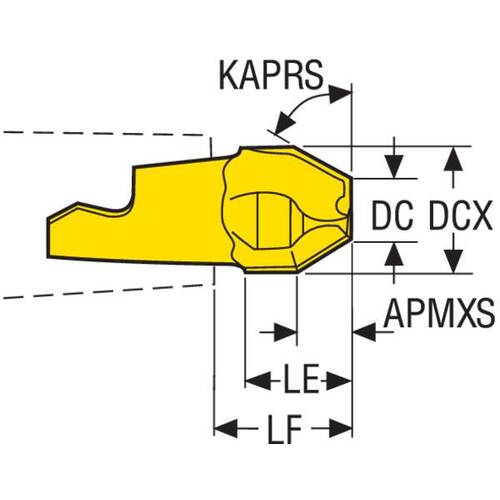 세코 밀링 미니 마스터 헤드 MM16 T60M MM16-16012-6060-E06 2 개