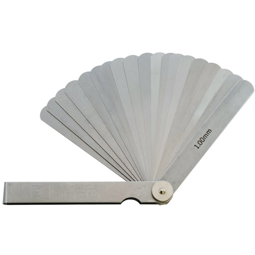 SK Gap Gauge Thickness Gauge 100ML 100mm 19 pieces Thickness 0.01-1.00mm 100ML 1 piece