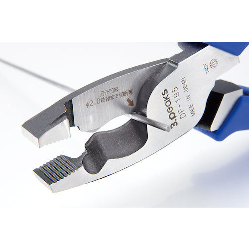 スリーピークス　電工Ｆペンチ　２２０ｍｍ　DF-220　1 丁