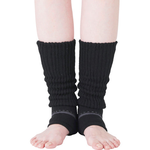 ｏｋａｍｏｔｏ　靴下サプリまるでこたつレッグウォーマーフリー　ブラック　533-992B-99-90　1 足