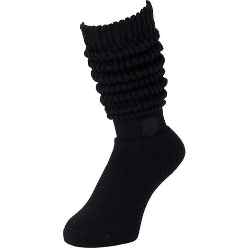 오카모토 양말 보충 마치 코타츠 양말 23-25CM 블랙 532-995B-24-90 1 발