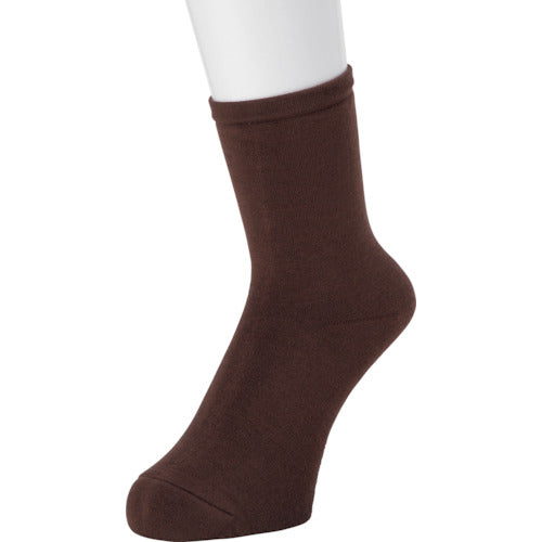 ｏｋａｍｏｔｏ　紳士ココピタ　あったか実感無地１８ｃｍ丈２５−２７ＣＭ　ブラウン　 376-805 -26-18　1 足