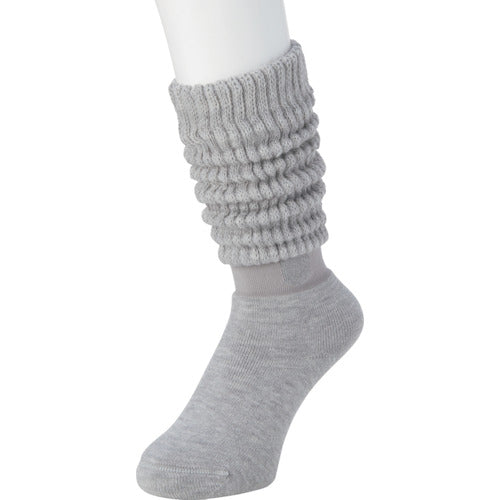 오카모토 양말 보충 마치 코타츠 양말 23-25CM 그레이 532-995B-24-60 1 다리