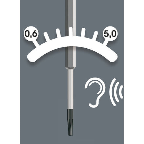 Wera 300 토크 드라이버 TX6.0 027930 1 개