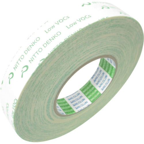 日東　低ＶＯＣ再はく離可能両面テープ　Ｎｏ．５０００Ｅ　４０ｍｍ×２０ｍ　ホワイト　5000E-40　1 巻