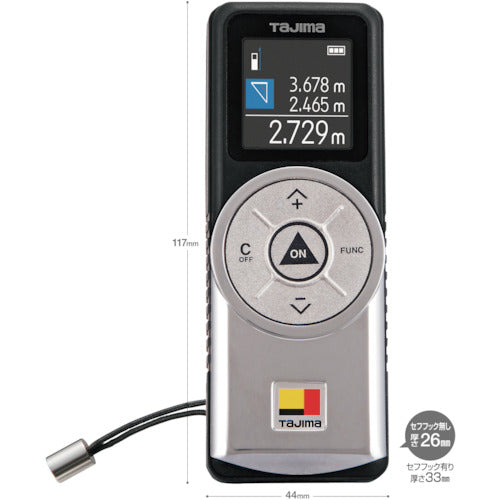 타지마 타지마 세프 레이저 거리계 G05 블랙 TSFLK-G05BK 1대