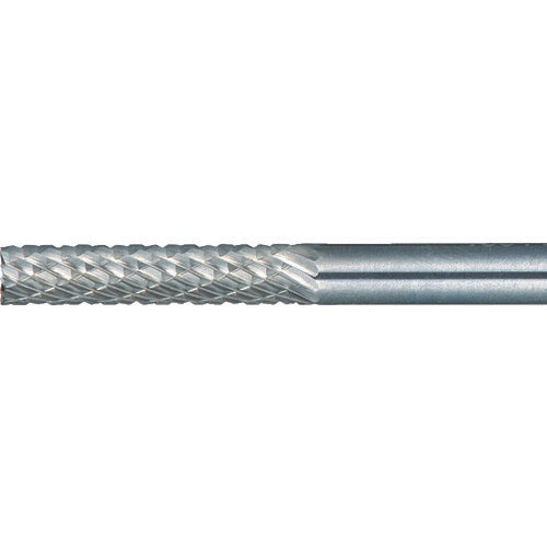 ＴＲＵＳＣＯ　超硬バー　円筒型エンド刃　Φ３Ｘ刃長１４Ｘ軸３　ロング　ダブル　TB1A030EL75　1 本