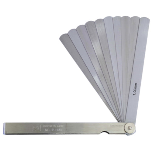 SK Gap Gauge Thickness Gauge 150MH 150mm 10 pieces Thickness 0.10-1.00mm 150MH 1 piece
