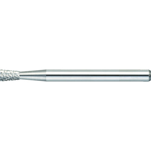 TRUSCO Carbide Bur Reverse Taper Type Φ5 x Blade Length 6.3 x Shaft 3 Single Cut TB52B050S 1 Piece