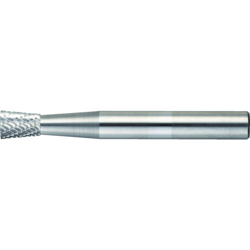 ＴＲＵＳＣＯ　超硬バー　逆テーパー型　Φ６Ｘ刃長８Ｘ軸６　シングルカット　TB52C060S　1 本