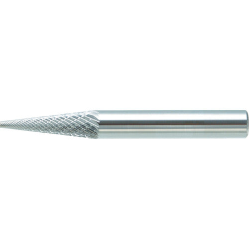 TRUSCO Carbide Bur, Tapered Type, Φ6 x Blade Length 12.7 x Shaft 6, Single Cut, TB5C061S, 1 Piece