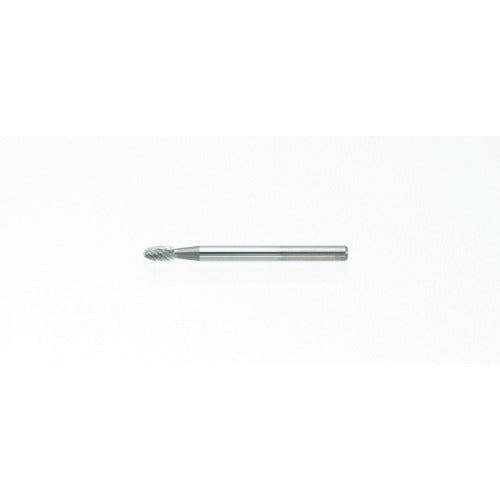 TRUSCO Carbide Bur, Egg Shape, Φ5 x Blade Length 4.7 x Shaft 3, Single Cut, TB6B050S, 1 Piece