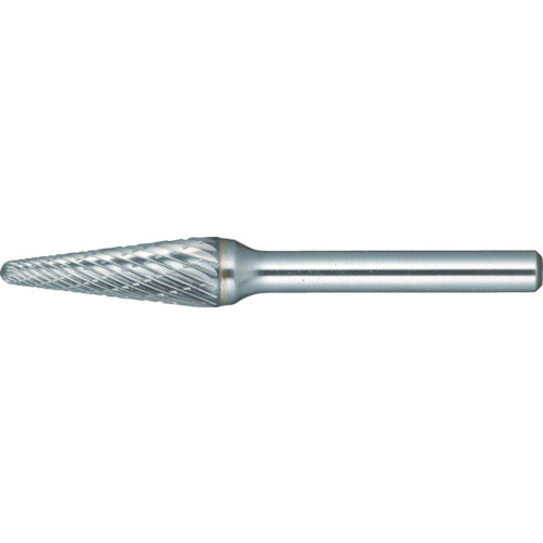 TRUSCO Carbide Bar Taper (Round Tip) Φ12.7 x Blade Length 29 x Axis 6 Course TH7C127 1 Piece