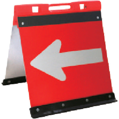 Anzen Kogyo Directional Indicator Aluminum Directional Indicator Folding 450*450 Reflector JHO-450 1 unit