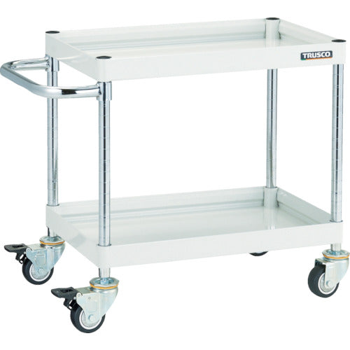 TRUSCO Tool Wagon Falcon Wagon 900 x 600 Urethane Wheels White FAW-692U-W 1 Unit