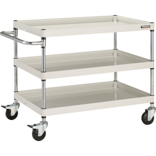 TRUSCCO 툴 왜건 팔콘 왜건 900X600 고무 바퀴 화이트 FAW-793-W 1대