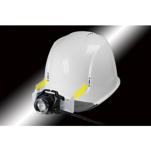 GENTOS GRIT 헤드라이트 일체화 가능 헬멧 성형 내장 타입 블루 GH01VYM-BL 1개