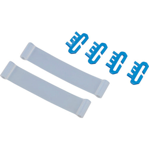 GENTOS GRIT 헤드라이트 일체화 가능 헬멧 테이프 내장 타입 블루 GH01VYT-BL 1개