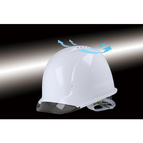 GENTOS GRIT 헤드라이트 일체화 가능 헬멧 성형 내장 타입 화이트 GH01VYM-WH 1개