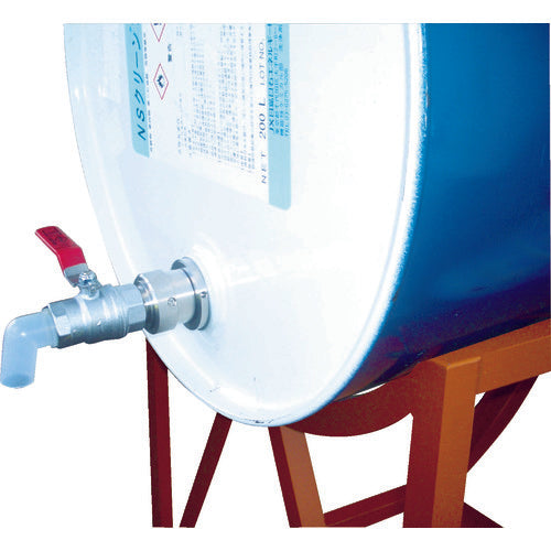 미야 사카 원터치 급유 마개 코군 설치부 강화 타입 레버 레드 MWC-40SR 1개