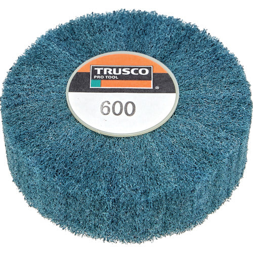 ＴＲＵＳＣＯ　スピンねじ式ナイロンホイール外径４０×厚２５　６００＃　（５個入）　UFNS425-600　1 箱